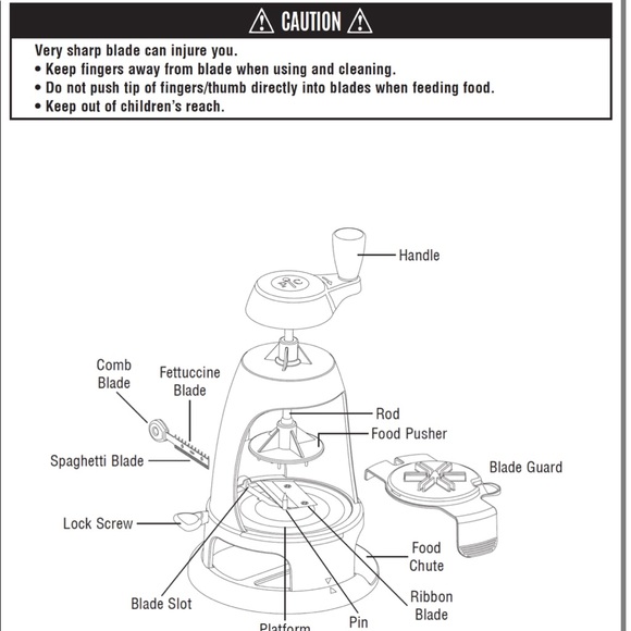 Pampered Chef Veggie Spiralizer NWT - Picture 6 of 8